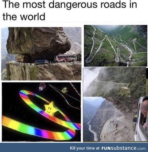Dangerous roads