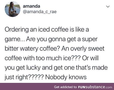 Y’all gotta try Del Taco’s iced coffee though