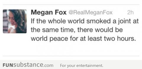 Megan has a point