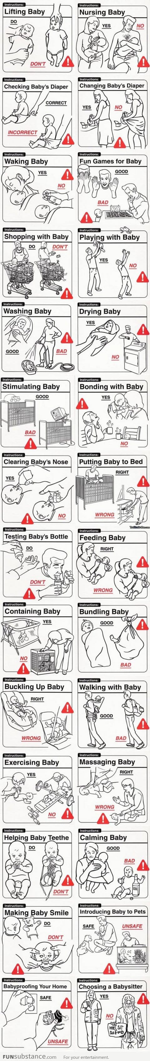 Baby Instructions 101