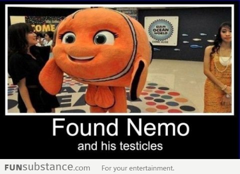 Finding nemo and his test*cles