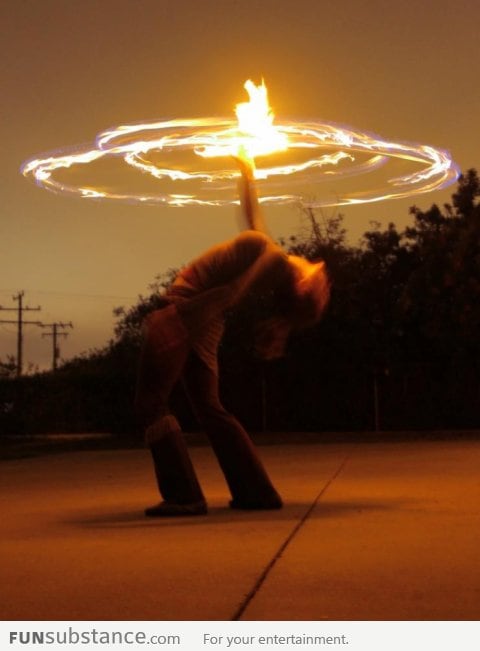 Hippie Fire Dance