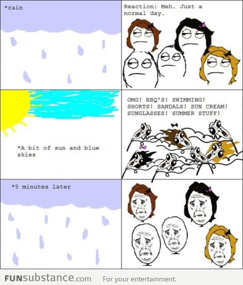 Summers In The UK.. True Story