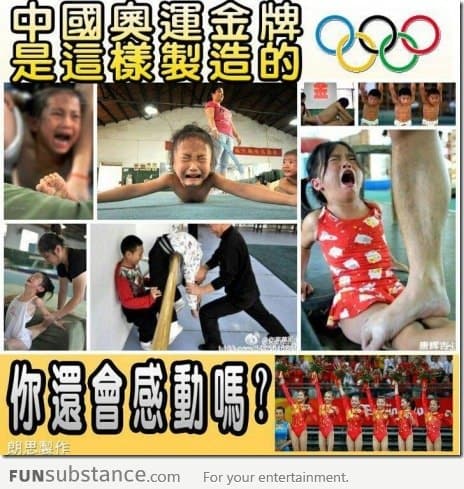 Training for the Olympics, Chinese Style