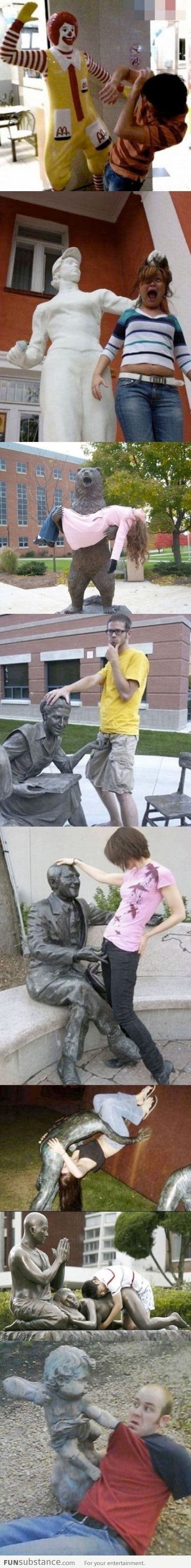 Creative Statue Poses