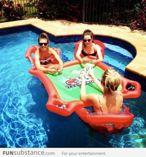 Inflatable game table