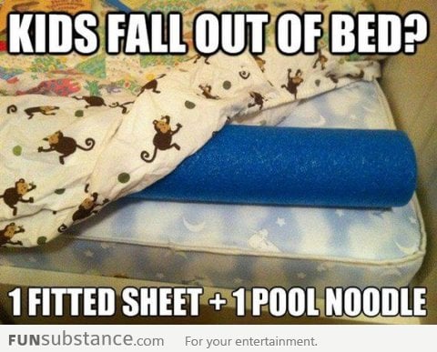 Your Kids Falling Out Of Bed?  Try This