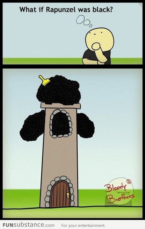 What If Rapunzel Was Black