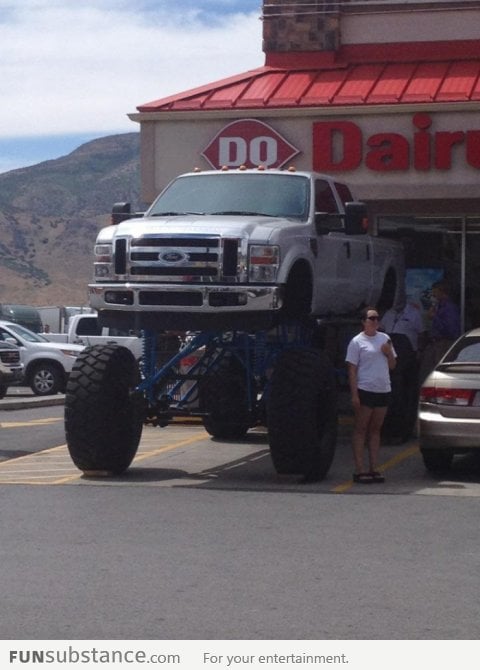 He Managed To Park In His Lane Only