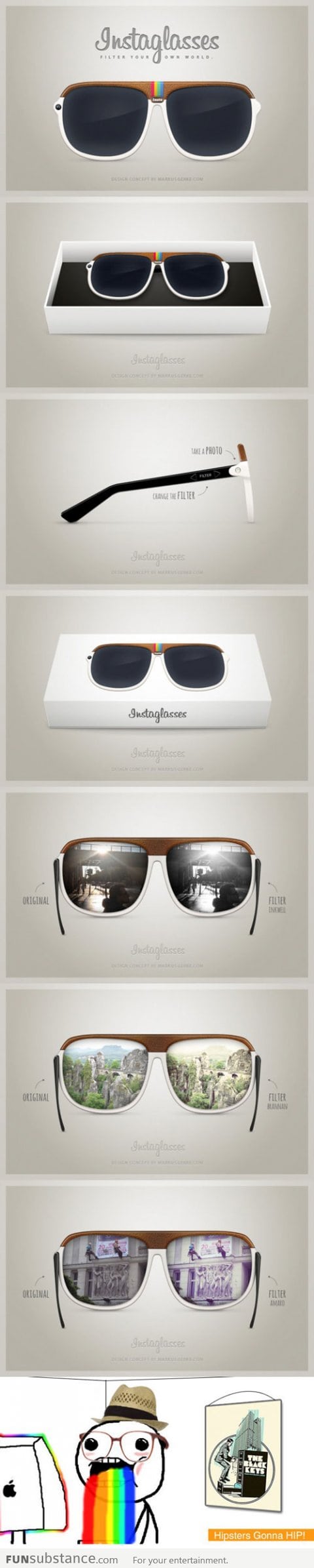 Every Hipster's Dream - Instagram Sunglasses