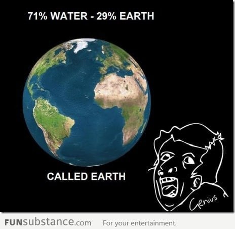 Who named it Earth?