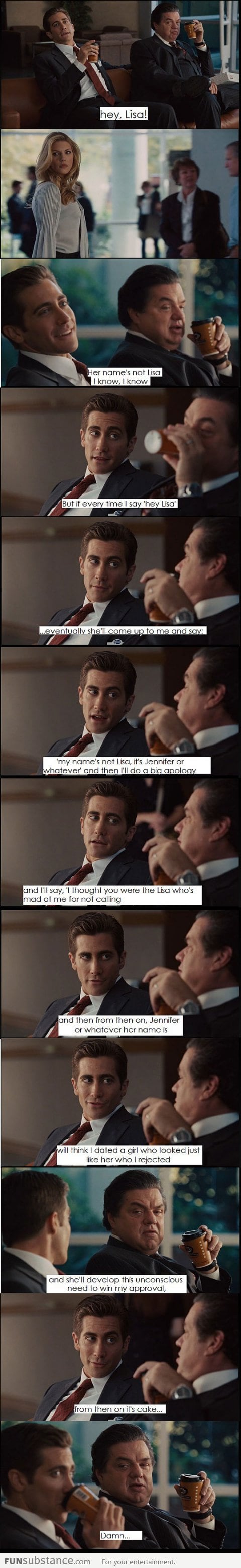 Jake Gyllenhaal has it all figured out