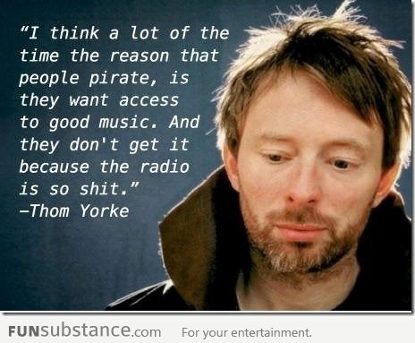 Why people Pirate Music