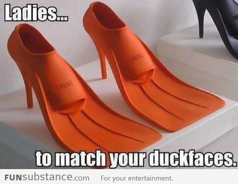 Something to match duckfaces