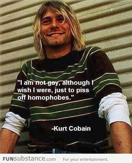 Oh, Kurt Cobain