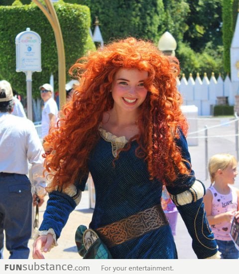 Real-life Merida