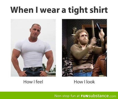 Tight shirts
