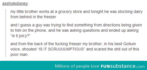 Grocery store prank