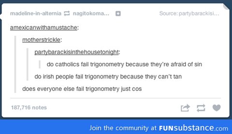 Why everyone fails trigonomerty
