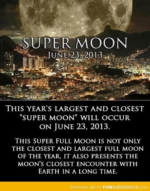 Super Moon 23rd June 2013
