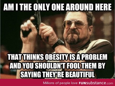 Why you shouldn't call obese people beautiful