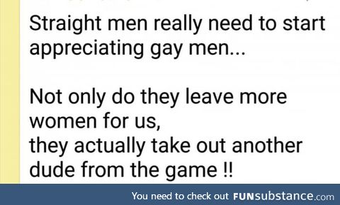I am liking gay men now