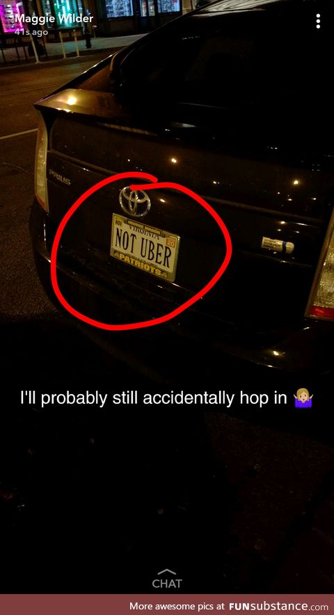 When too many drunk people hop in your car