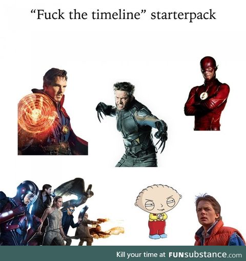 F**k the timeline starterpack