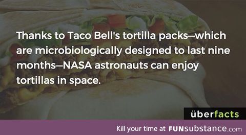 Taco Bell in space