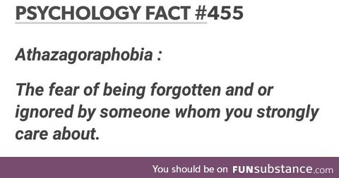 Interesting phobia