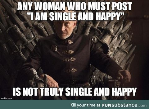 She's so happy about being single she posts to Facebook 5 times a day