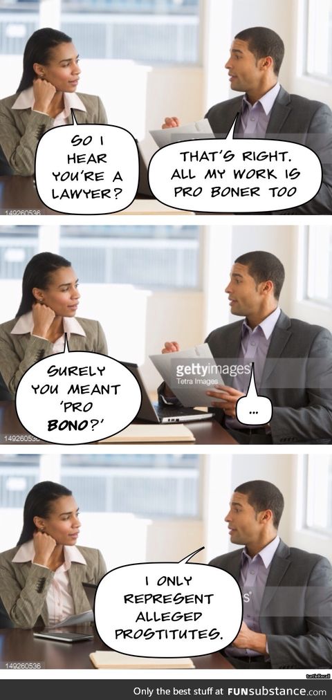 Not all lawyers are bad