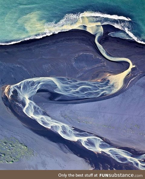 This is an Icelandic river