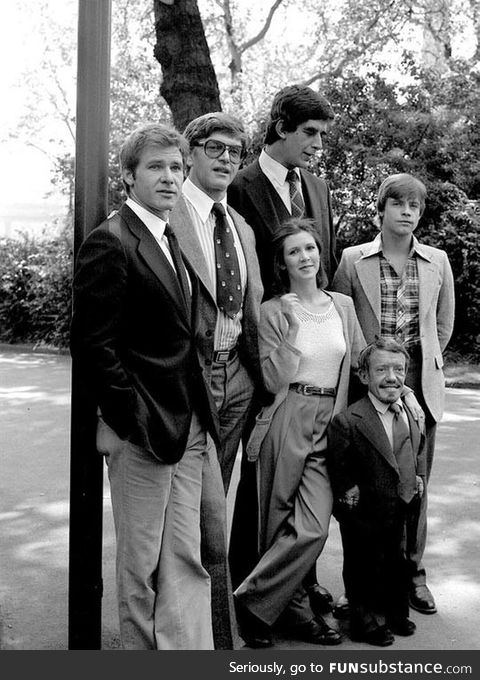 The original cast of star wars