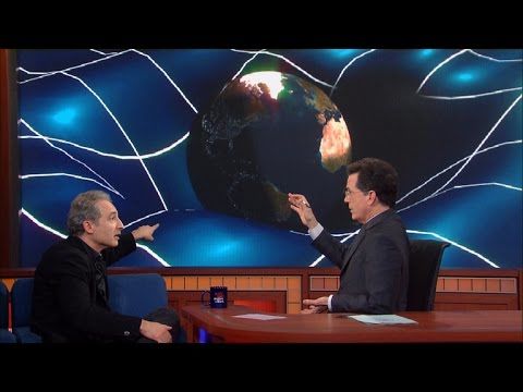 Columbia University professor explains gravitational waves to Stephen Colbert