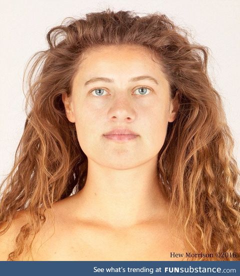 This is the reconstructed face of a Bronze Age woman (called Ava) who lived in Scotland