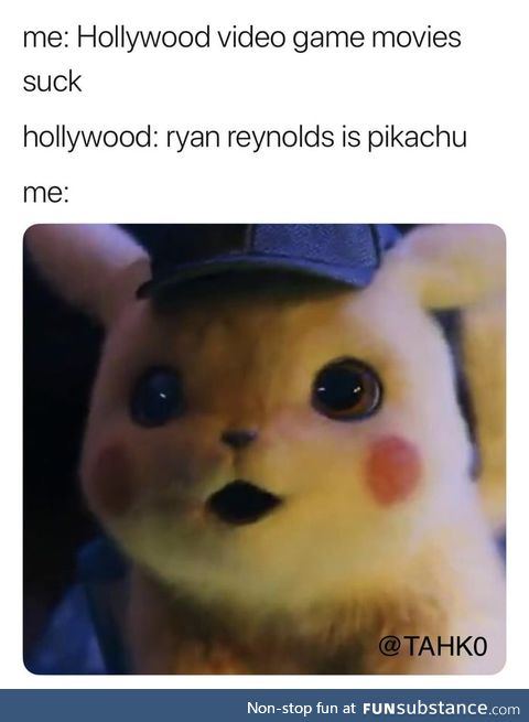 I'm pretty excited about the Detective Pikachu movie