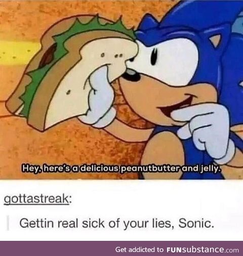 Sonic is retarded