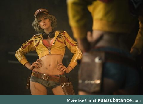 Cindy Aurum cosplay from Final Fantasy XV