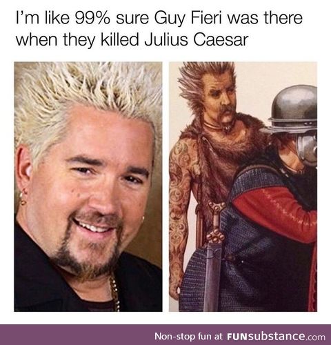 He sent Caesar to Flavortown