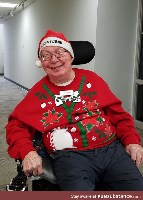 Merry Christmas from Bill the YMCA Greeter!