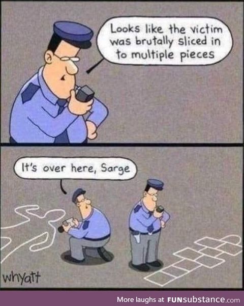 A little bit of cop humor