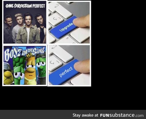 meme made out of my childhood...and one direction