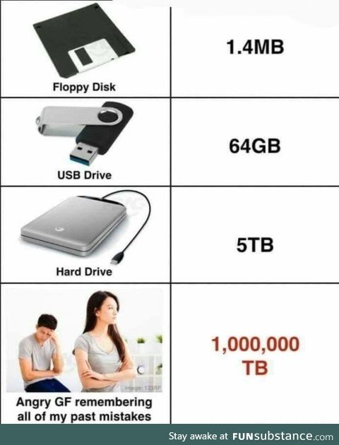 Memory capacity