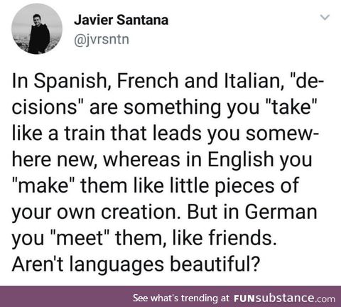 Languages are beautiful
