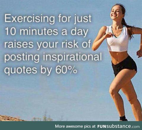 One of the many effects of exercise