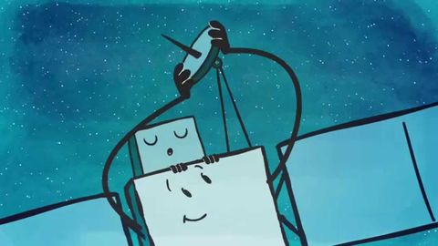 Super cute video from the European Space Agency