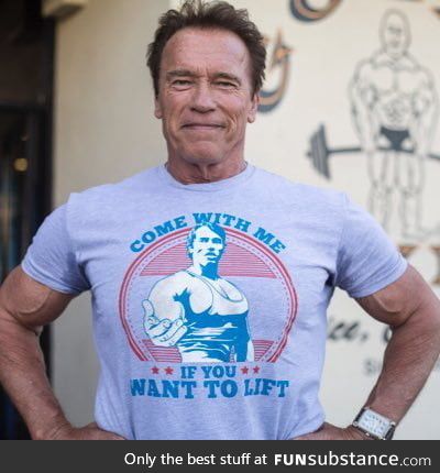 Arnold is still considered one of the greatest body builders of all time, the #1 action