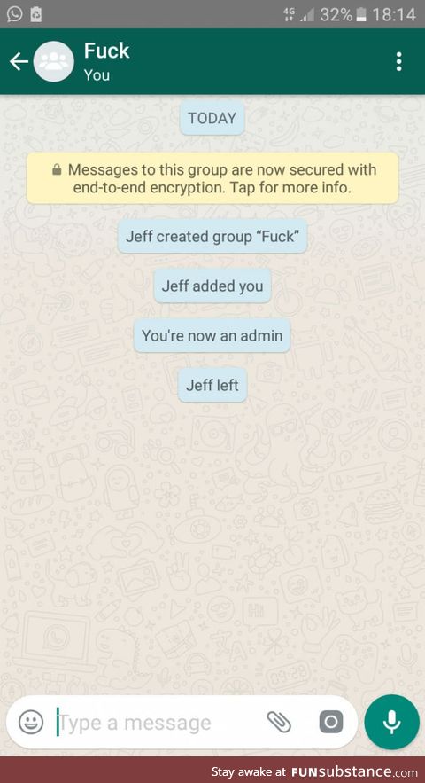 Jeff has no chill