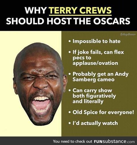 Terry is the man